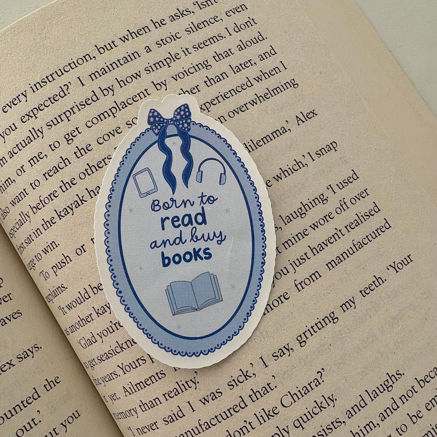Book lover stickers