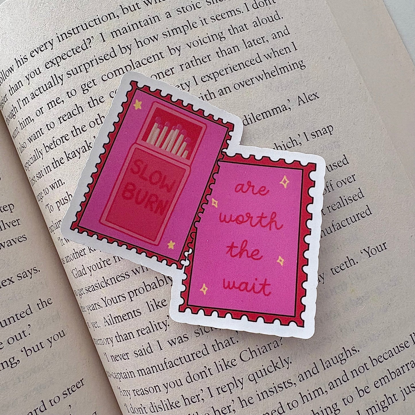Book lover stickers