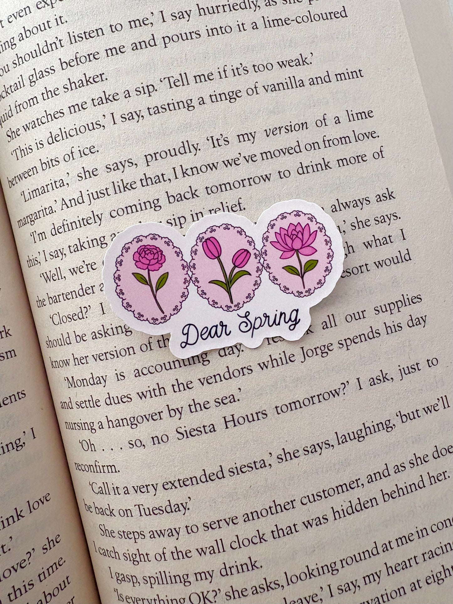Dear Spring sticker