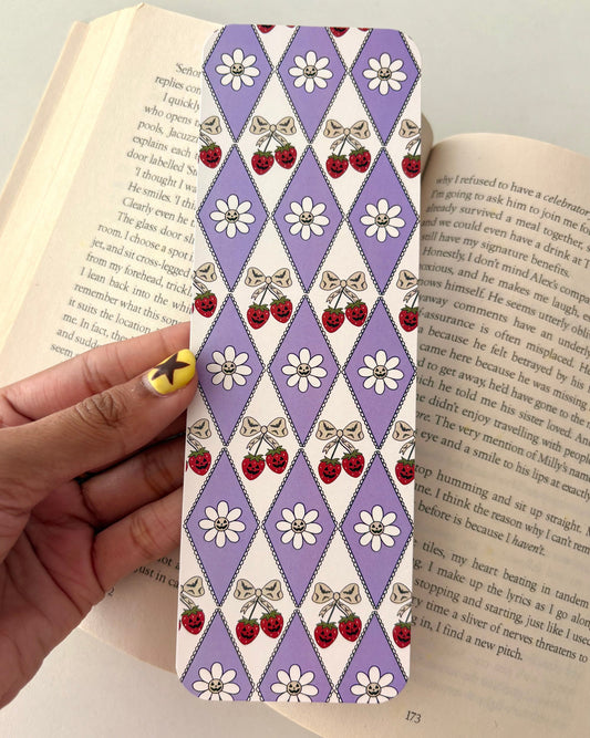 Spooky Strawberry Patch Bookmark