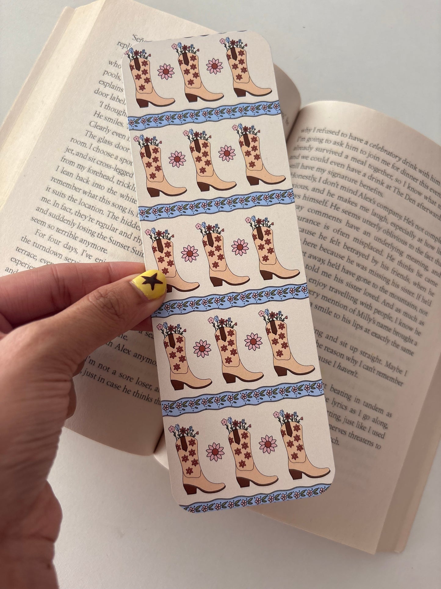 Spring Cowboy Bookmark