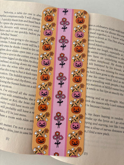 Springoween Plants Bookmark