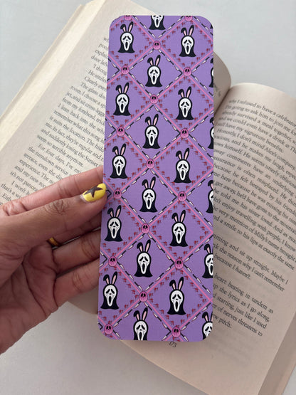Spring Ghost Face Bookmark
