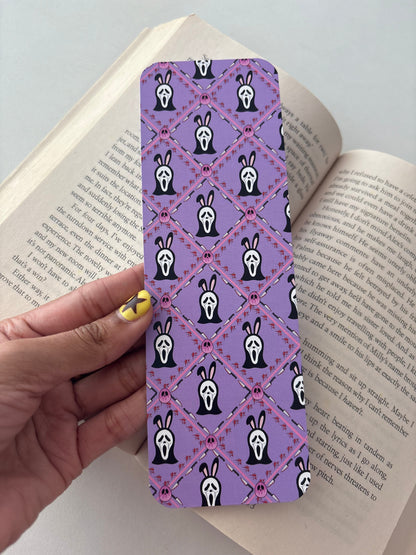 Spring Ghost Face Bookmark