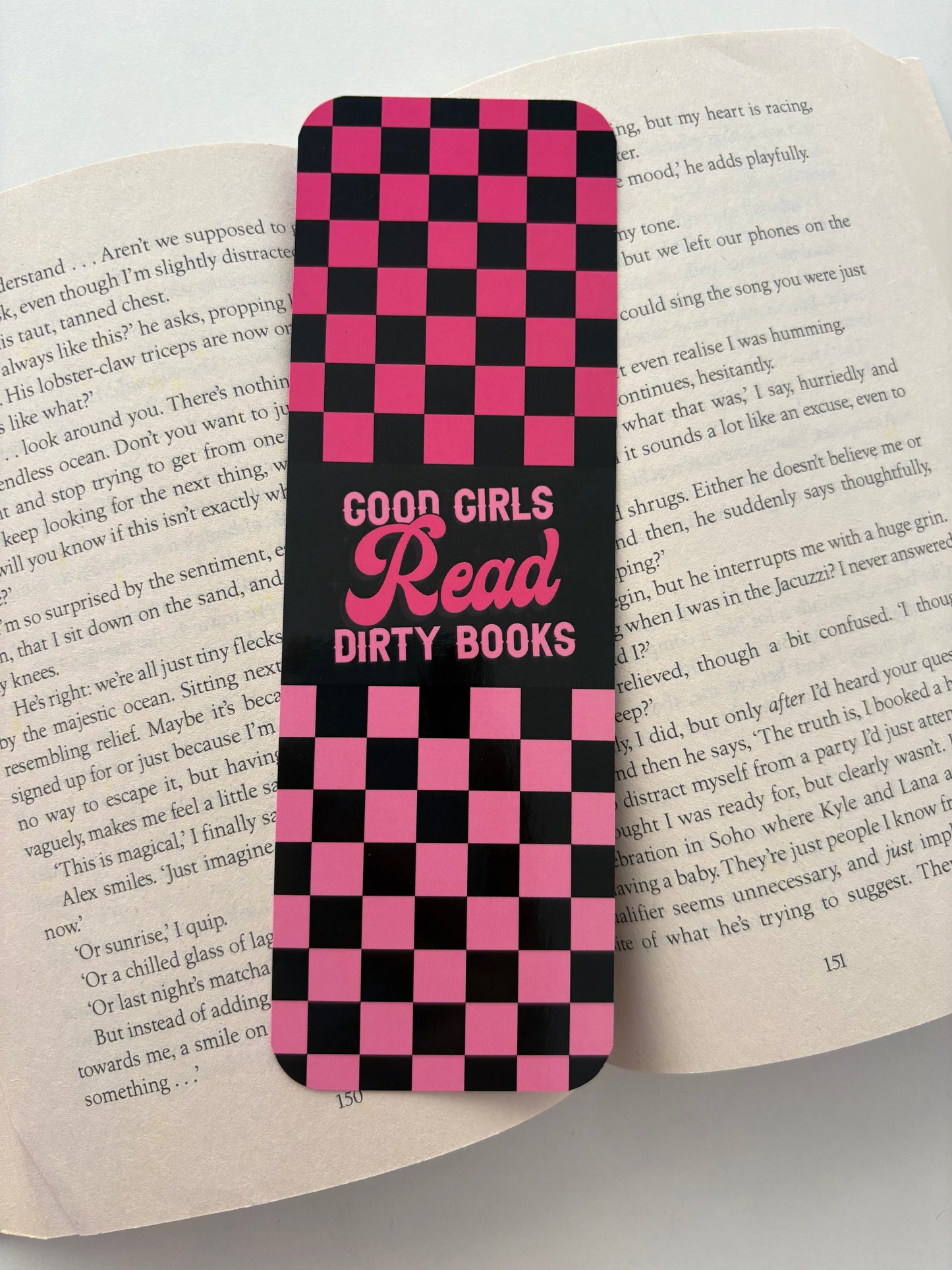 I don’t watch bookmark, Good girls read bookmark, Give me some spice bookmark, i like my coffee icy bookmark, Smutty reading in progress bookmark
