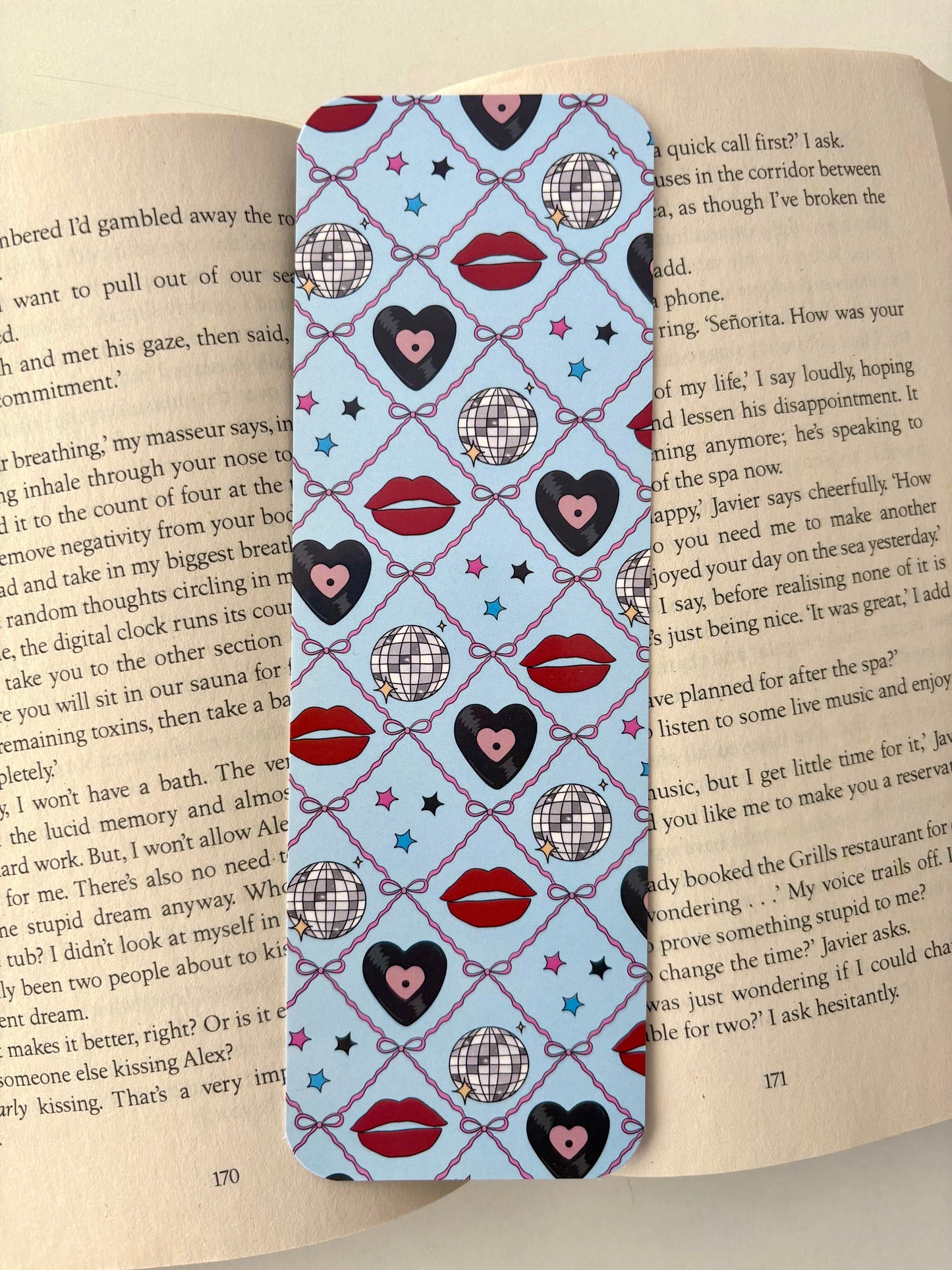 Read all the time bookmark, HS inspired bookmarks (pack of 3)
