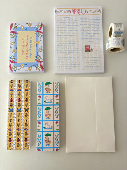 April Bookmark Snail Mail 💌