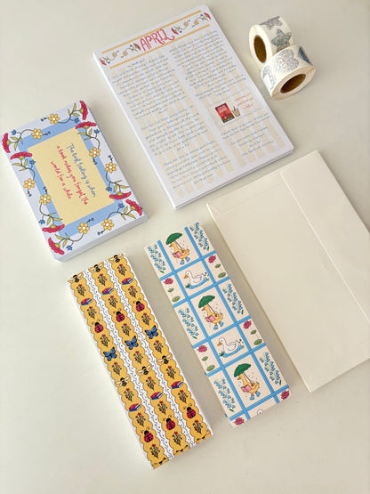 April Bookmark Snail Mail 💌
